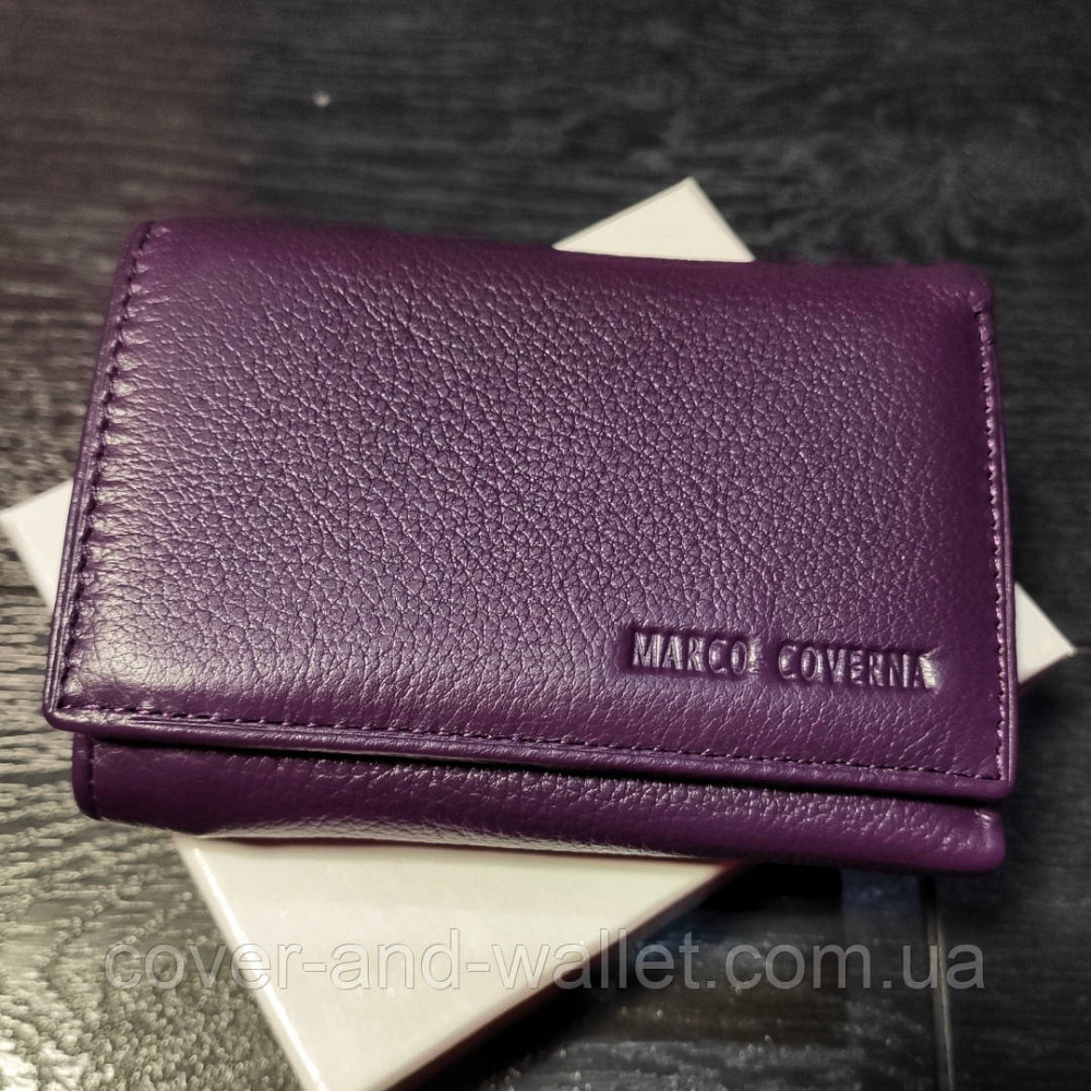 Компактный женский кошелек на магнитах в три сложения Marco Coverna MC-1419 Киев - изображение 1