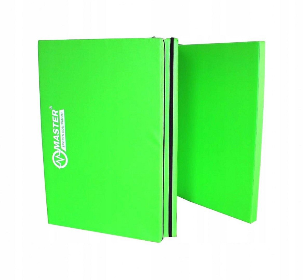 Мат гімнастичний MASTER MAS4A495, 180 x 90 x 5 см, зелений Київ - фото 5