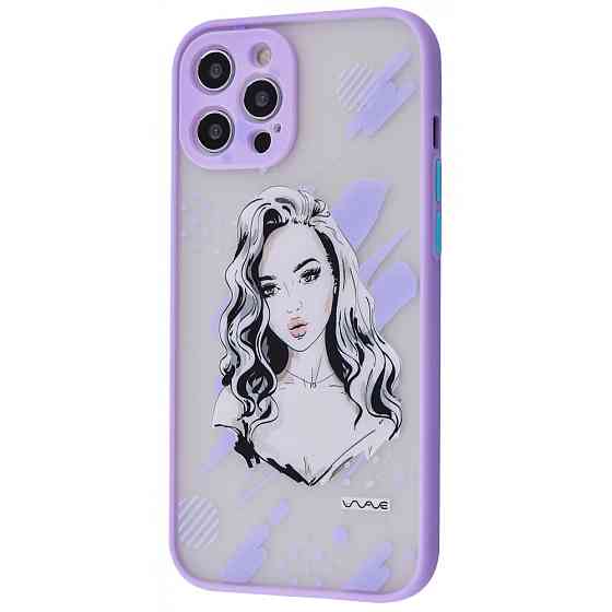 Чехол для Apple Iphone 12 Pro Max фиолетовый LJ-96 Львов