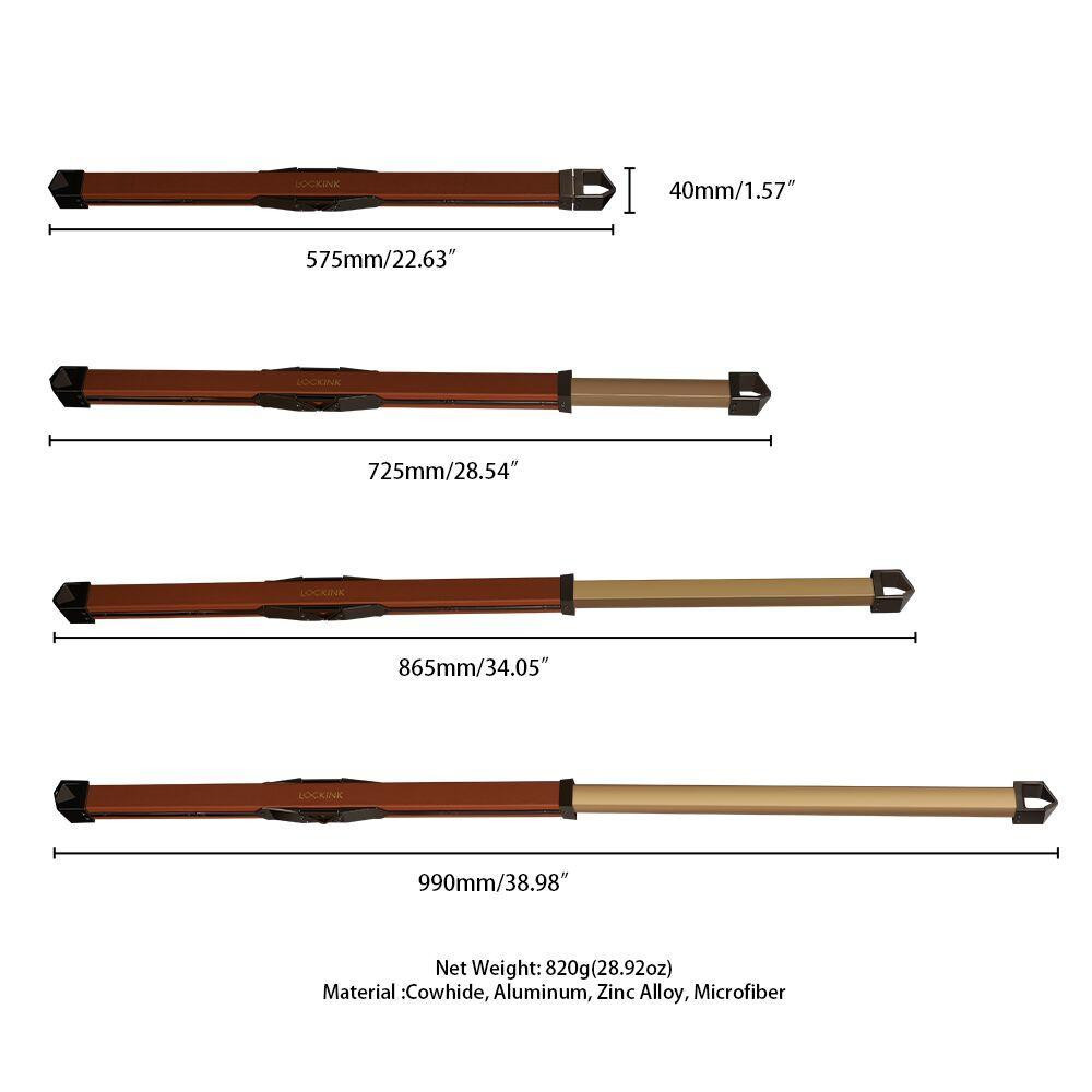 Фіксатор-розпірка LOCKINK Adjustable Spreader Bar Set — Brown Sex Aura Київ - фото 7