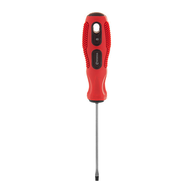 Отвертка шлицевая, SL3×75 мм, Cr-V INTERTOOL VT-3101 Киев - изображение 3