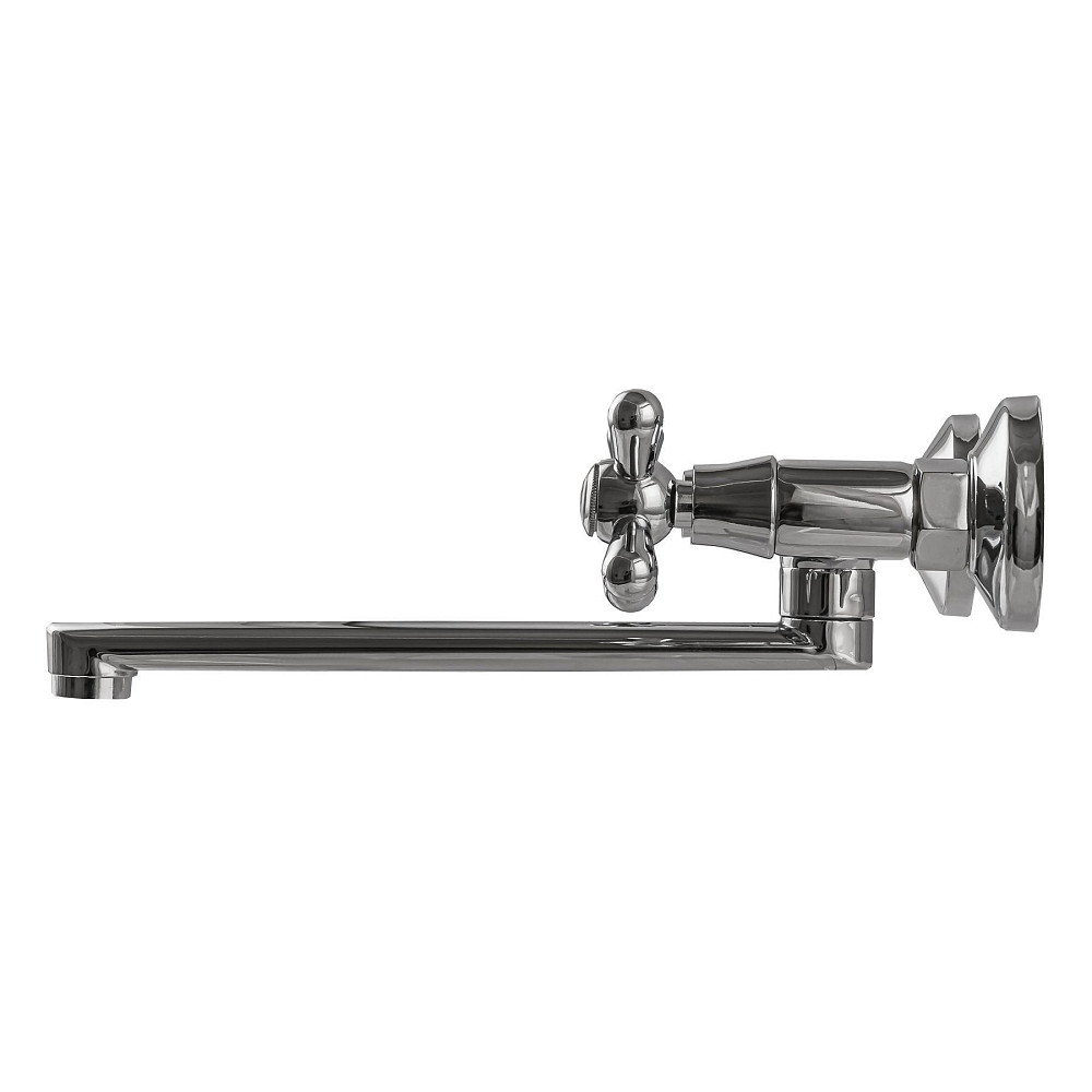 Змішувач для кухні Globus Lux GB-SHARM-361-BR зі стіни плоский вилив 250мм, латунь Тернополь - изображение 3