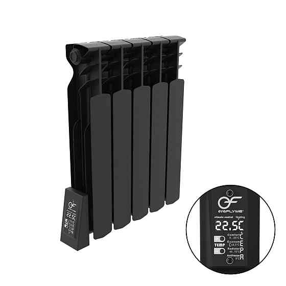 Электрорадиатор ERAFLYME ELITE BLACK 5L Киев