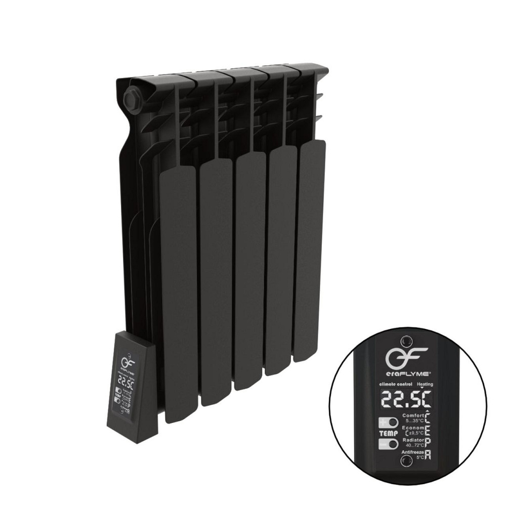 Электрорадиатор ERAFLYME ELITE BLACK 5L Киев - изображение 1