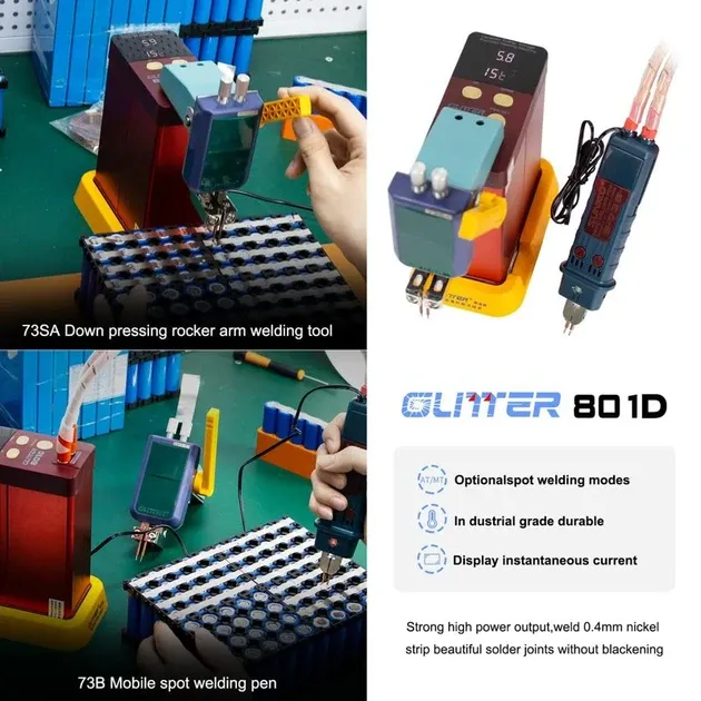 Імпульсний апарат точкового зварювання GLITTER 801D Київ - фото 2