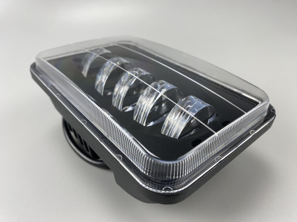 Додаткова фара LED прямокутна світлодіодна прямокутна 50W (5 діодів) led chip CREE Мукачево - фото 7