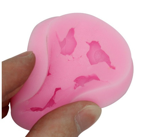 Кондитерский молд Птицы 6 см розовый Киев - изображение 7
