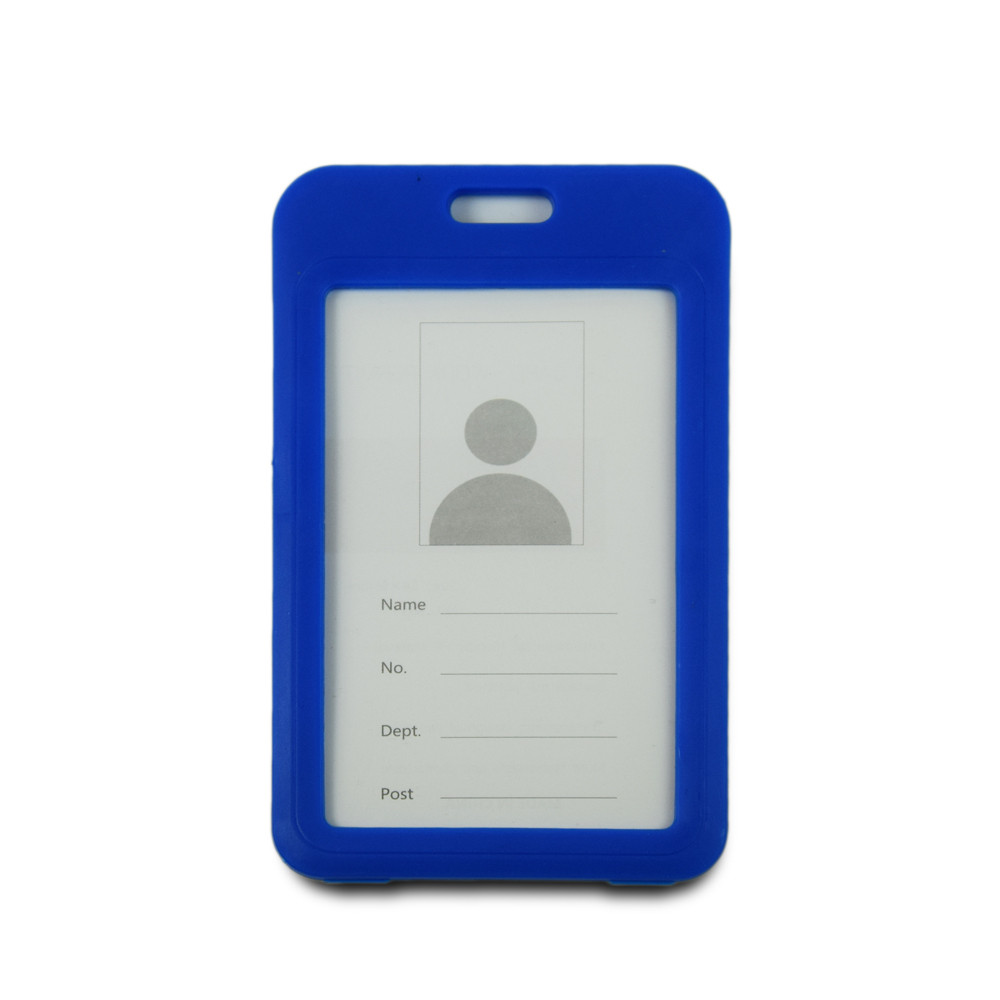 Бейдж на шнурку, вертикальний, колір блакитний – ATIS, 111 x 69 x 5 мм Киев - изображение 2