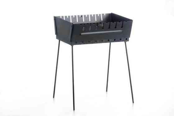 Мангал-чемодан 8 шампурів 2.2мм з чохлом та рукавичками Харків