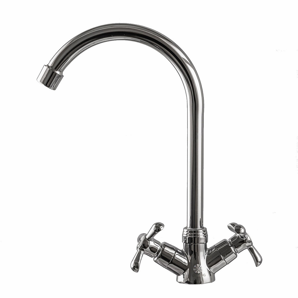 Змішувач для кухні DOMINO DK-H1-2N-Chrom Луцьк - фото 3