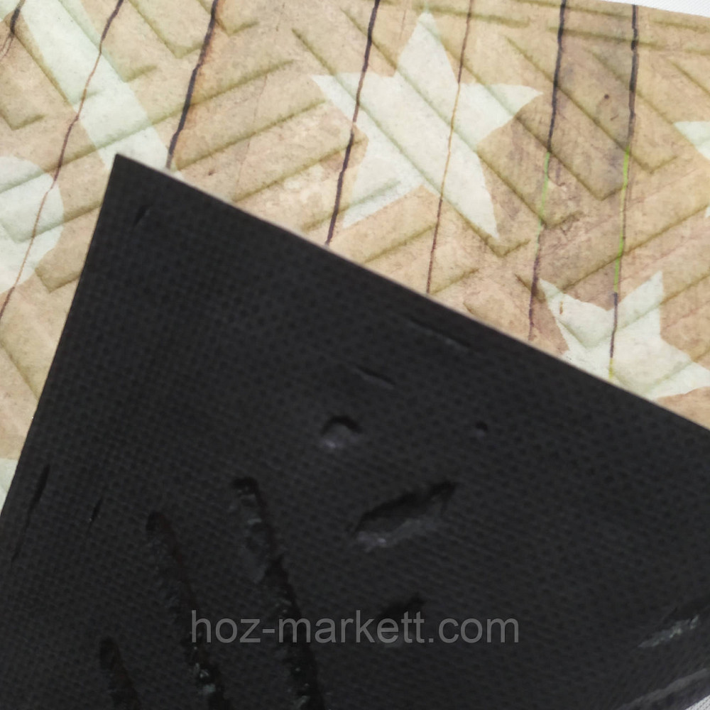 Коврик 60 х 40 см прорезиненный с ворсом в прихожую Привет Харьков - изображение 3