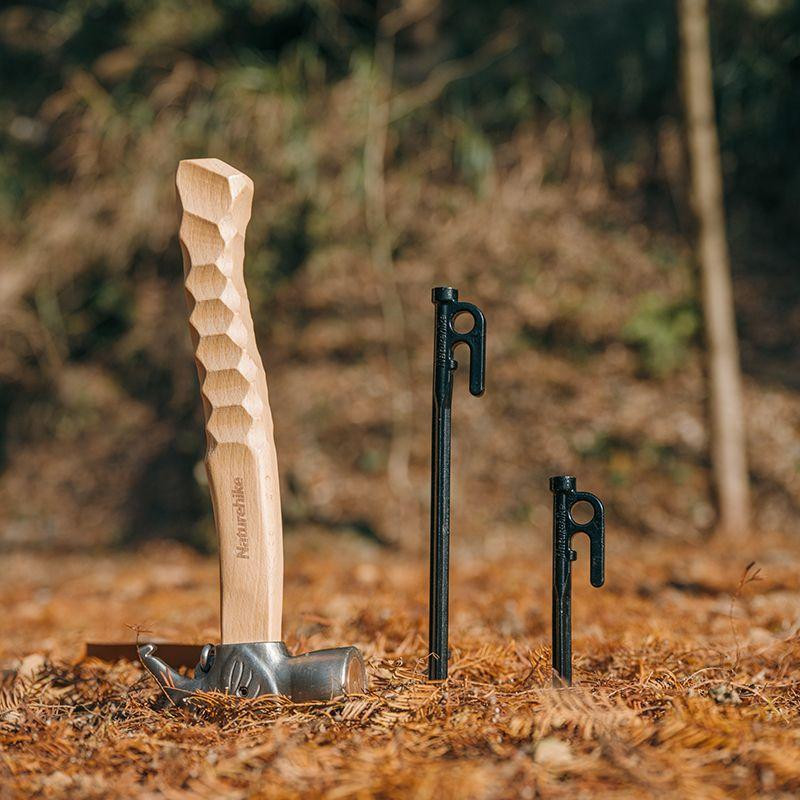 Колышек стальной Naturehike CNH22ZP018, 20 см, черный Киев - изображение 5