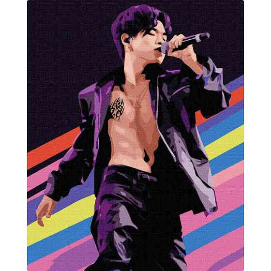 Картина за номерами "Мелодія голосу" KHO8376 40х50 см Вінниця