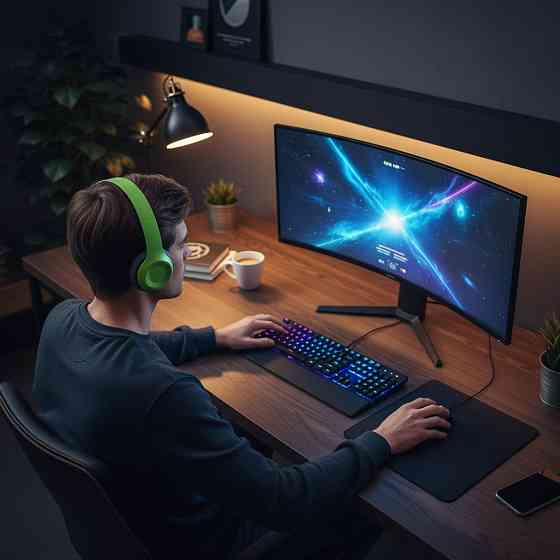 Бездротові Bluetooth-навушники з мікрофоном і Mp3 плеєром, P47, Зелений/Стереогарнітура/Накладні навушники блютуз Київ