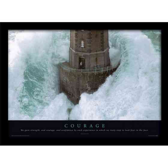 Постер у рамі Courage 30 х 40 см Рівне