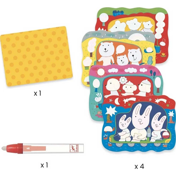 Набір для малювання водою Djeco В дорозі (DJ09066) Харків - фото 4