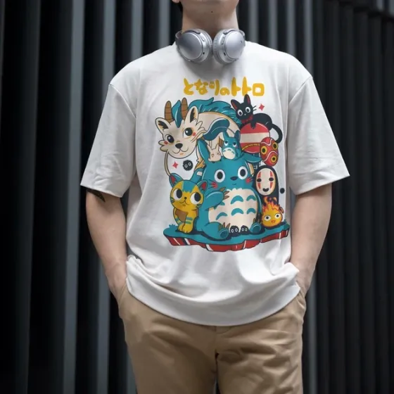 Футболка чоловіча з  принтом Тоторо WE Розмір 48 Anime0972 Дніпро