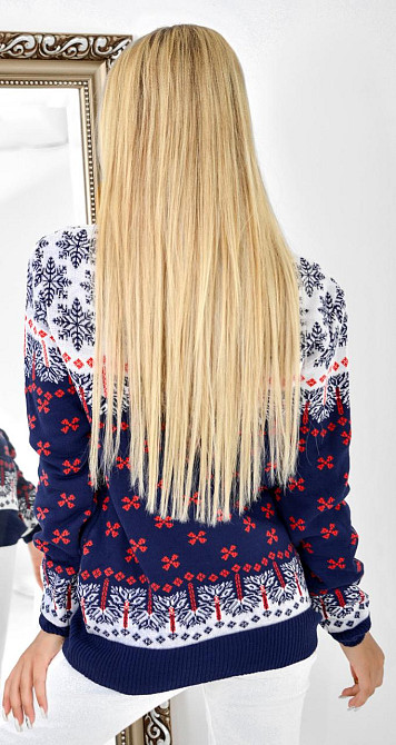 Свитер со снежинками (42) Київ - фото 4