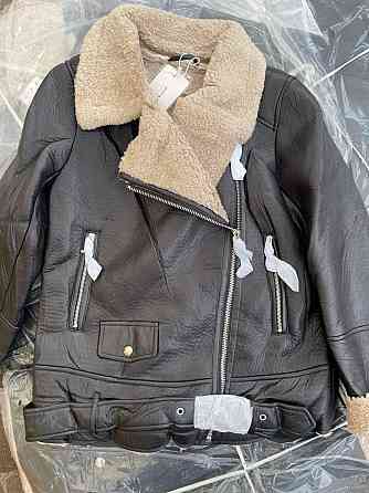 Дубленка женская Черный L Харьков