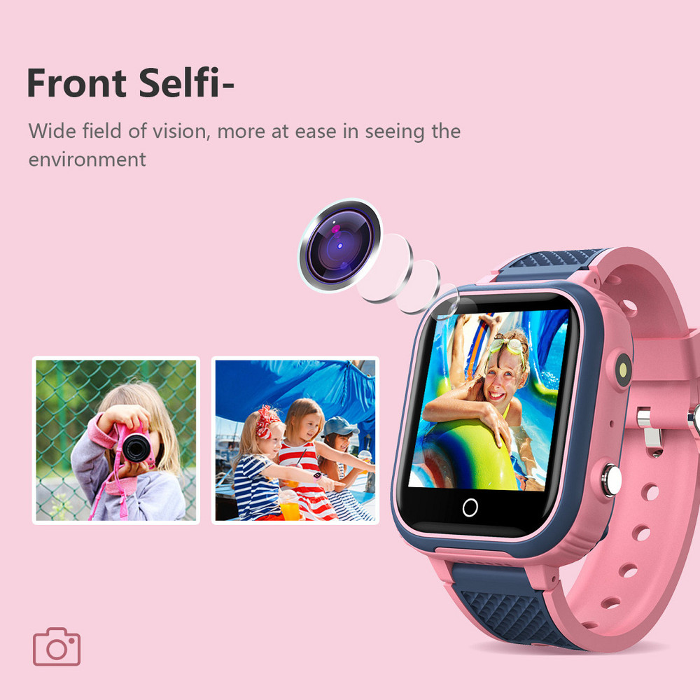 Часы детские умные Smart Kinder GPS Tracking 4G GPS Wi-Fi Синий Винница - изображение 16