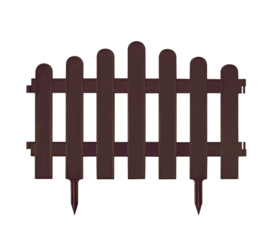 Паркан декоративний коричневий 39,5 см × 27 см Дніпро