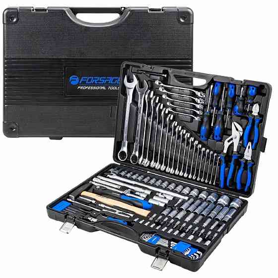 Набір інструментів 128 предметів 1/4'', 1/2'' FORSAGE F-41282-5 Одеса