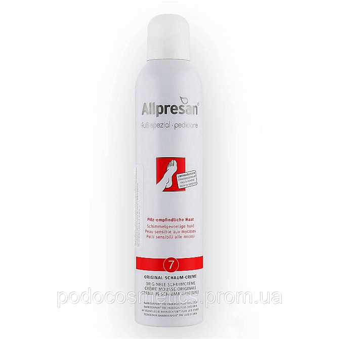 Крем-пена для ног против грибковых инфекций Allpresan Foot Special №7 Original Foam Cream, 300 мл Одесса - изображение 1