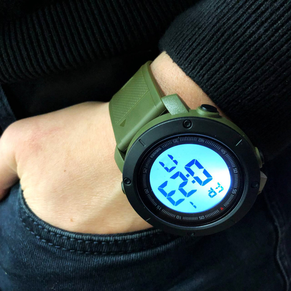 Годинники на руку для військових SKMEI, Протиударні військові чоловічі годинники для походів RE-29 Івано-Франківськ - фото 1