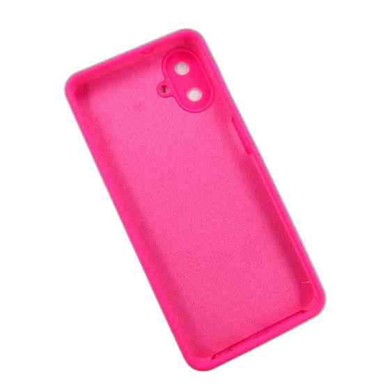 Samsung A07 A075 Чехол силиконовый Микрофибра (яркий) Одесса
