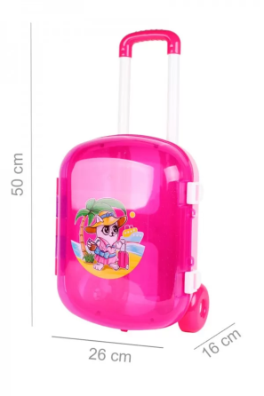 Игрушечный чемодан для игрушек 7037TXK розовый Винница