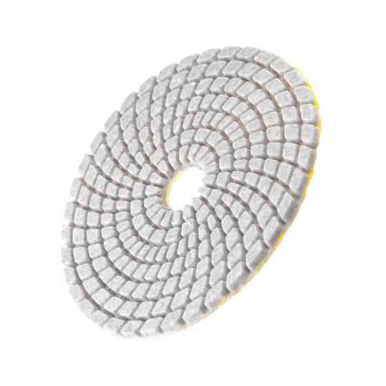 Окружность алмазная шлифовальная, гибкая на липучке 100 мм P120. INTERTOOL BT-0908 Киев