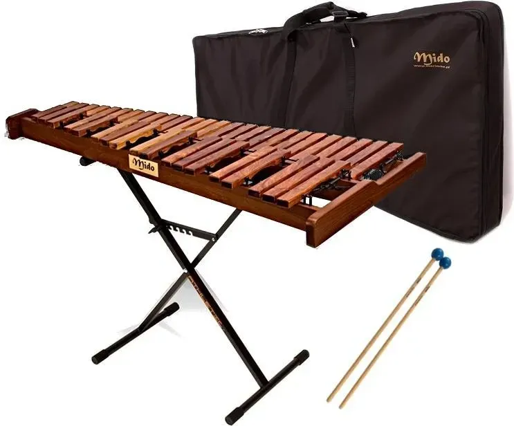 Ударная установка  Mido Palisander Honduraski + Штатив+Pałki+Futerał Киев - изображение 1