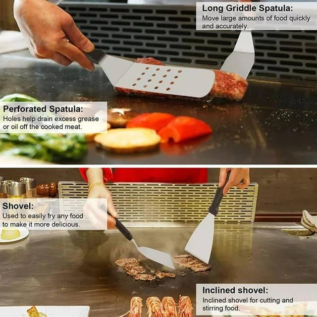 Набір для сніданка 14 предметів із нержавіючої сталі GRILLI 777118 Код: 012292 Рівне - фото 3