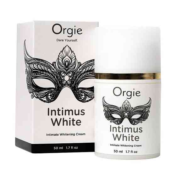 Крем для освітлення шкіри Orgie – Intimus White (50 мл) посиленої дії, підходить для всіх зон Sex Aura Київ