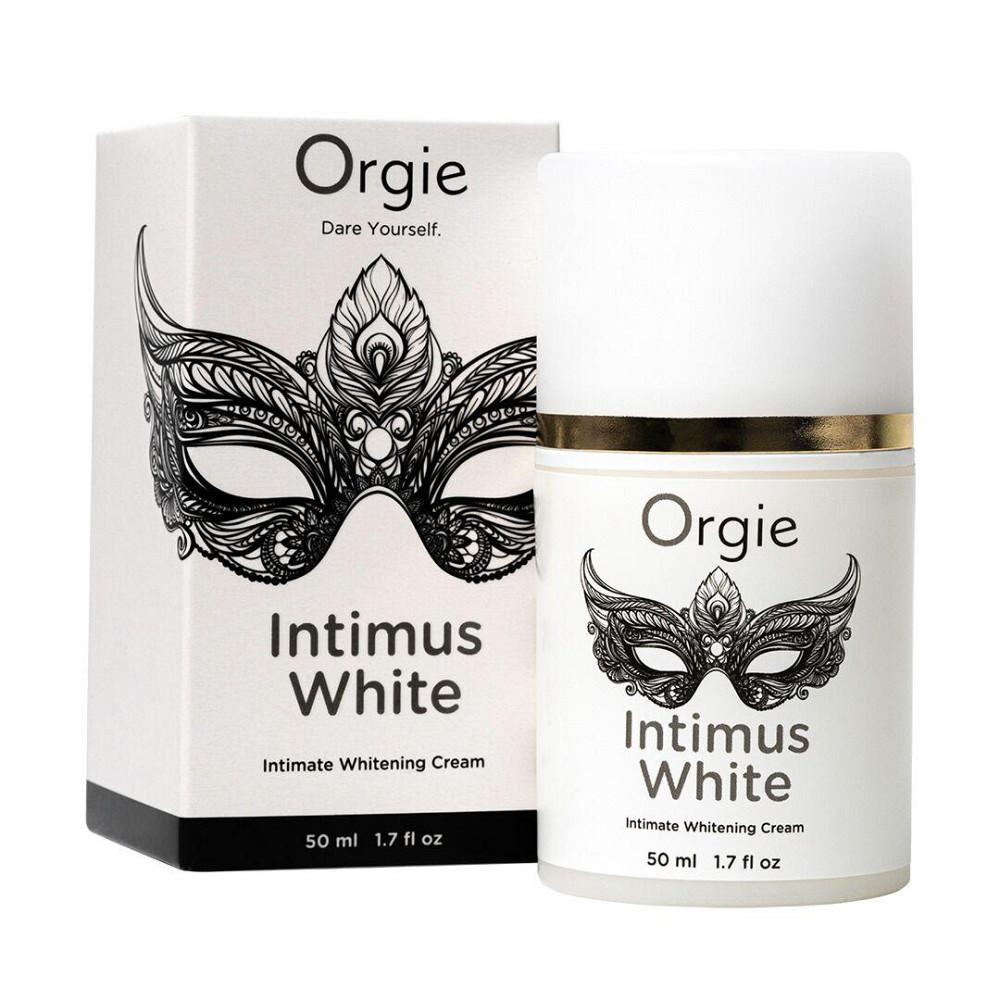 Крем для освітлення шкіри Orgie – Intimus White (50 мл) посиленої дії, підходить для всіх зон Sex Aura Київ - фото 1