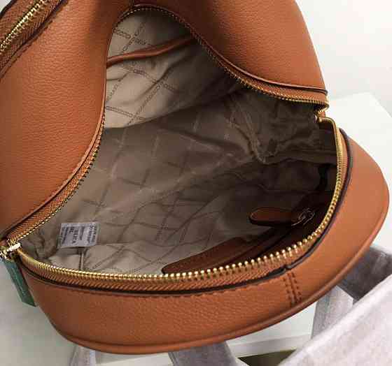 Женский рюкзак Michael Kors Rhea Zip G Brown Lux Киев