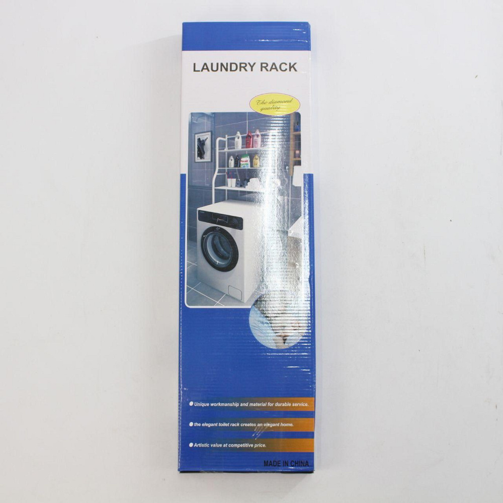 Стелаж для зберігання над пральною машиною, LAUNDRY RACK TW-106 / Полиця над унітазом / Полиця стелаж у ванну Київ - фото 10