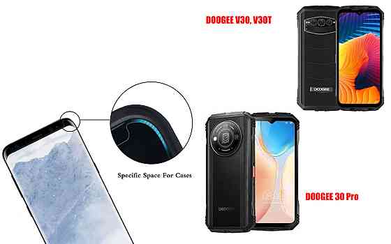 Захисне скло HyperGlass Pro для DOOGEE V30, V30T, V30 Pro – максимальна чутливість та захист Київ