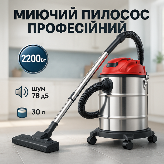 Промышленный пылесос для уборки 2200Вт Boxer BX-112 для строительной пыли GU-11 Львов