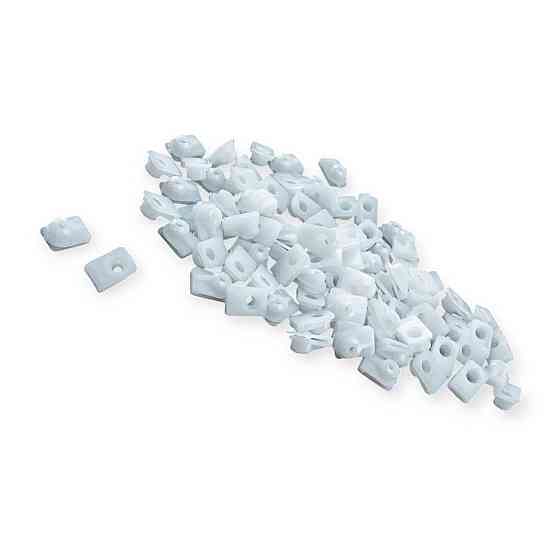 Скоба саморіз мала (пластмас) малий (кліпса №14) 100шт під Мукачево