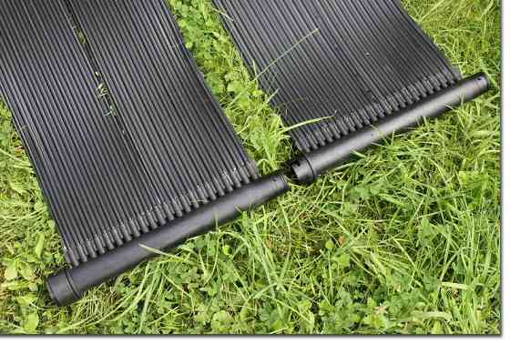 Солнечная нагревательная панель для каркасных бассейнов (3 х 0.68 м - 2 м2) Киев