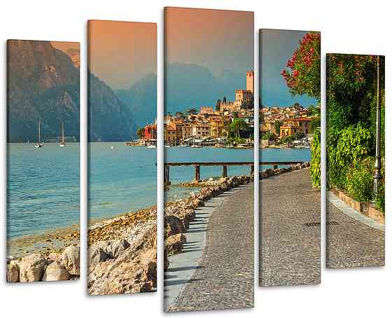 Модульна картина Місто Природа Art-347_5 ( 80х118см ) Київ