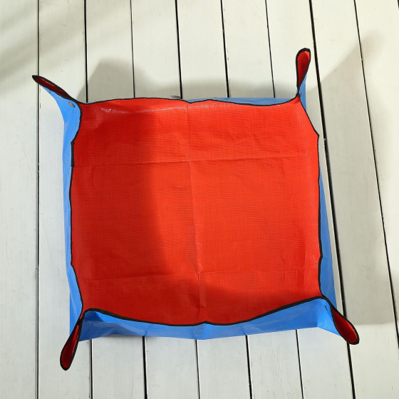 Портативний садовий килимок для пересадки | Водонепроникний складаний килимок для сукулентів, помаранчевий Кам'янець-Подільський