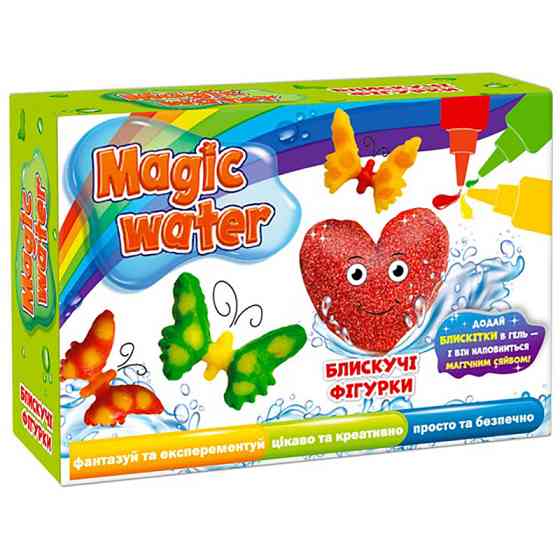 Набір для творчості "Magic water Блискучі фігурки" MV6031-05 Вінниця