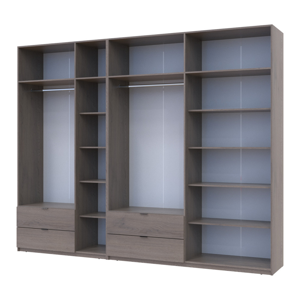 Комплект шаф для одягу Doros Лукас (2 шт.) 300х50х240 см Канноло (DRS-011855) Дніпро - фото 4