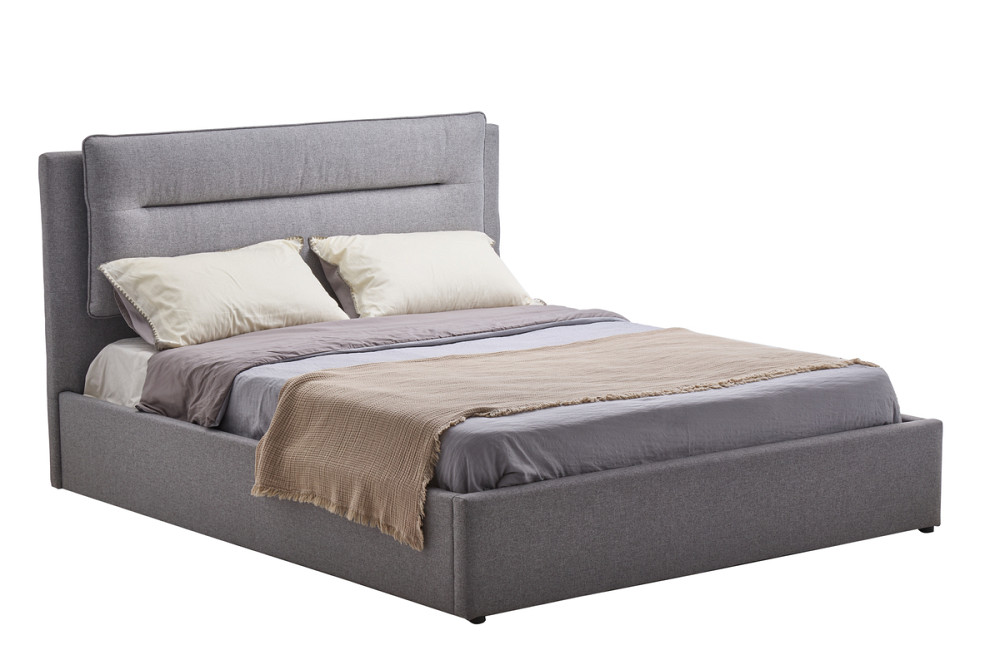 Ліжко м'яке 1600*2000 Віолла, сірий Київ - фото 2