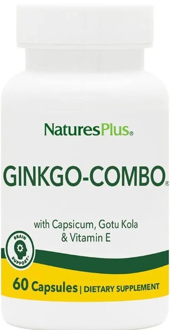 Гінкго Білоба комбо Nature's Plus Ginkgo-Combo 60 капс Київ - фото 1