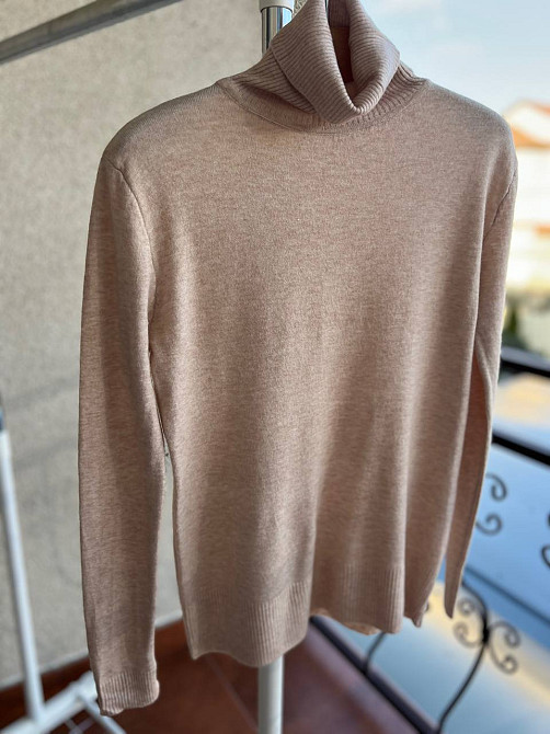 Гольф женский A-N 202 водолазка высокое горло, бежевый, one size Киев - изображение 10