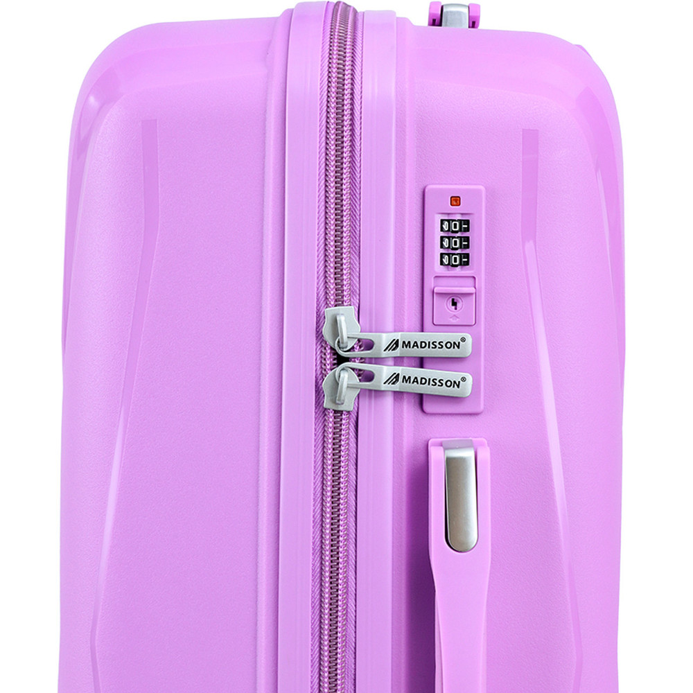 Чемодан полипропиленовый MADISSON 51103 средний 67 см сиреневый Киев - изображение 17