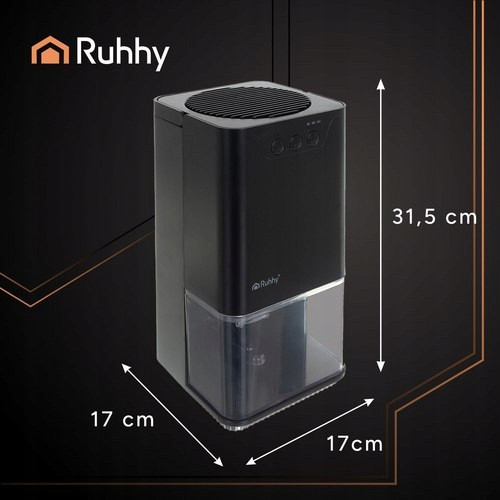 Осушитель воздуха 1400 мл со светодиодной подсветкой и таймером Ruhhy (26494) 36 Вт Нововолынск - изображение 10